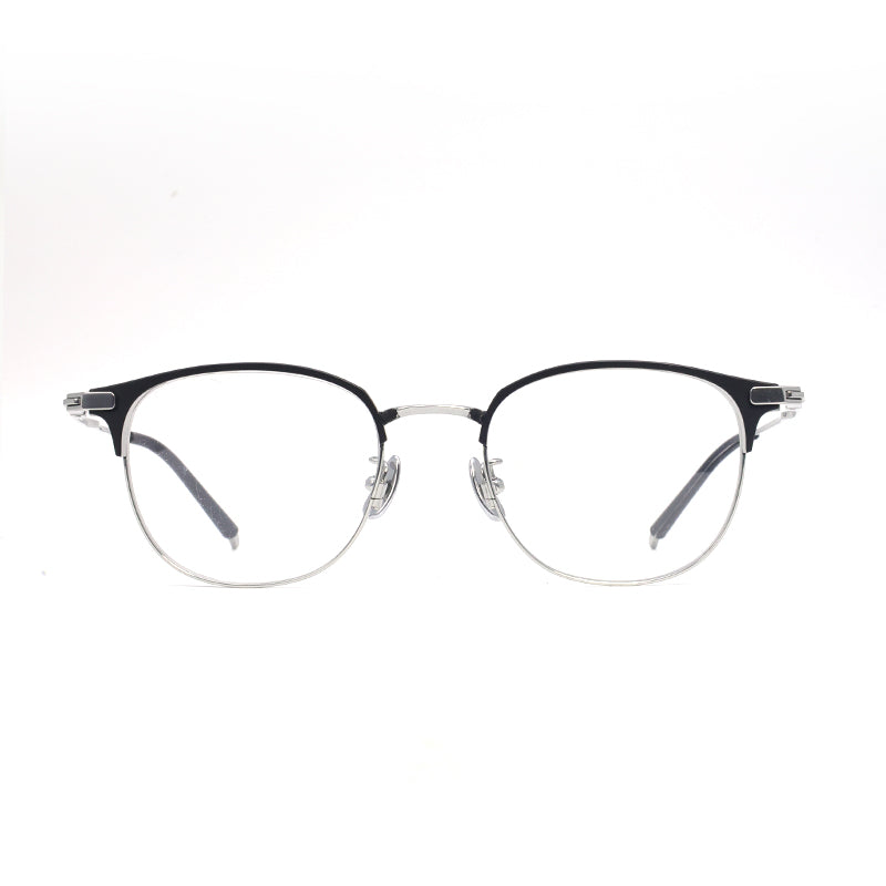 3D Browline Titianium Glasses